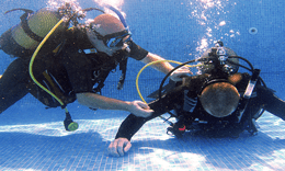 Pool Based Diving Lessons